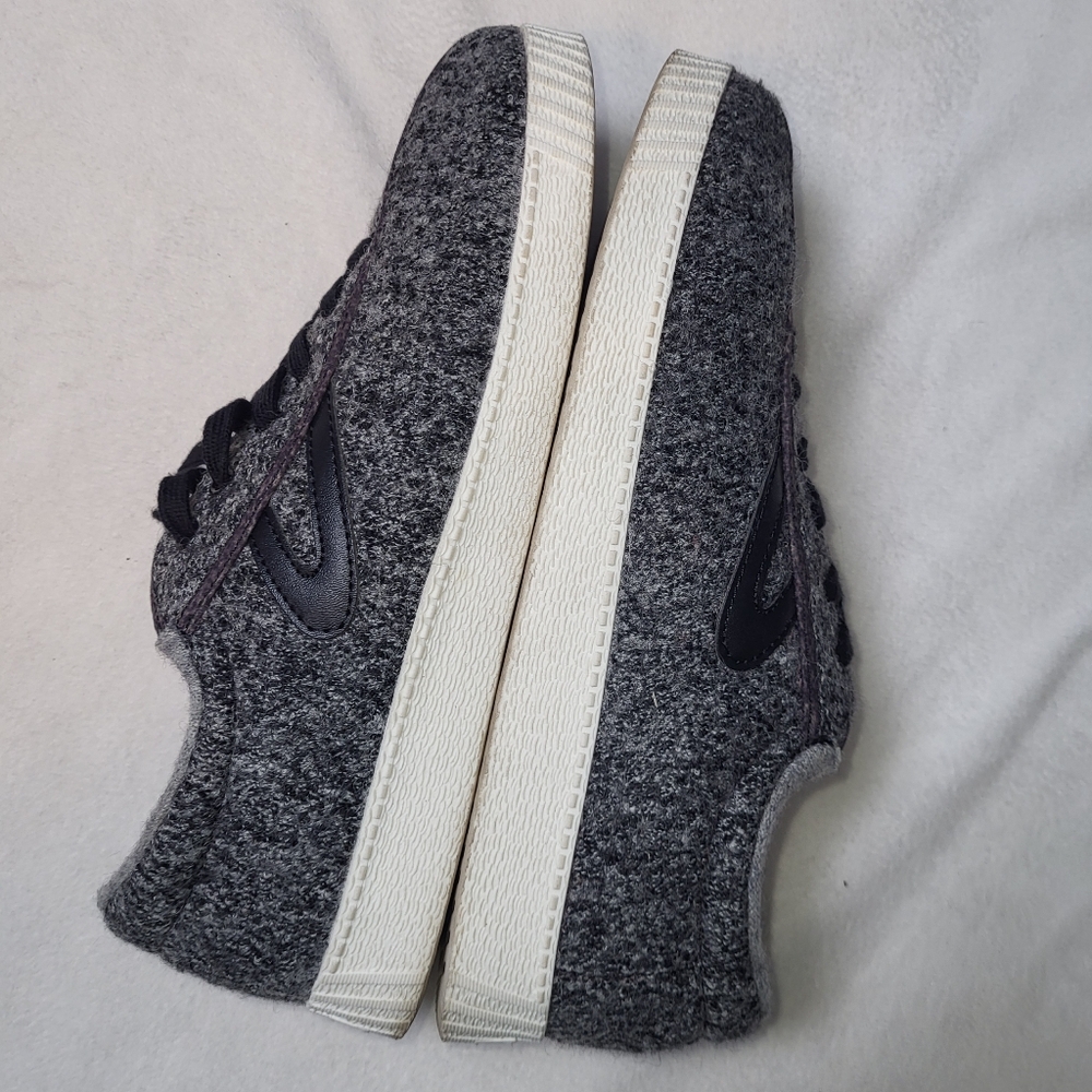 Tretorn Nylite Wool Sneakers Women's Size 9 Dappled Gray Comfort - Picture 4 of 10